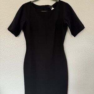 ANN TAYLOR BLACK SHEATH DRESS